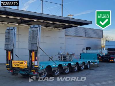 De Angelis 6SA00 Extendable750cm  6xSteeringaxle Hydraulic Neck Ramps en vente par BAS World B.V.