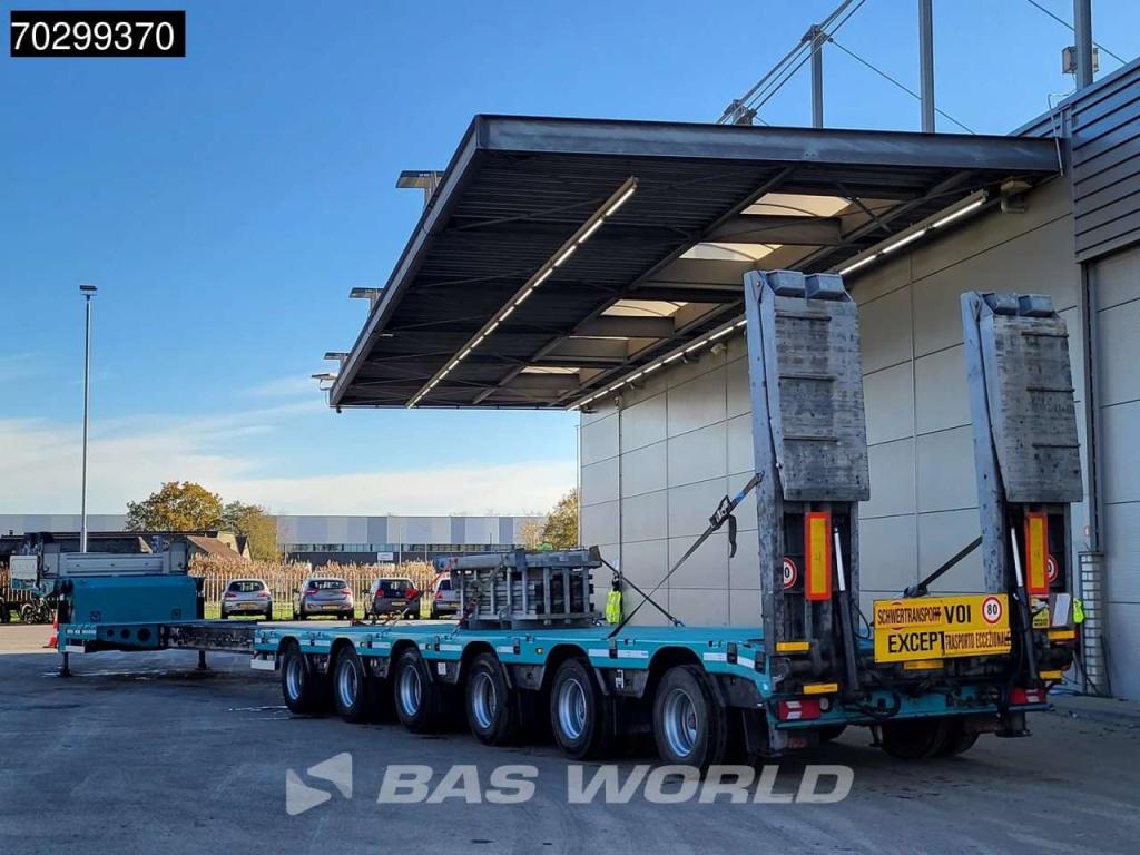 De Angelis 6SA00 Extendable750cm  6xSteeringaxle Hydraulic Neck Ramps Photo 3
