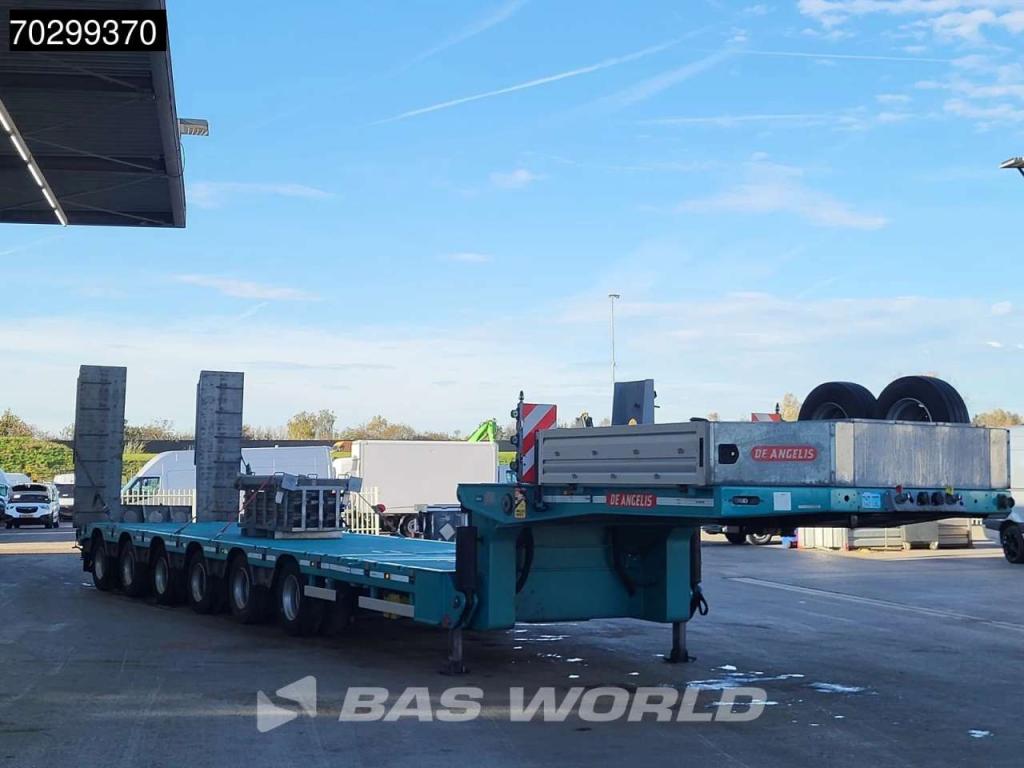 De Angelis 6SA00 Extendable750cm  6xSteeringaxle Hydraulic Neck Ramps Photo 7