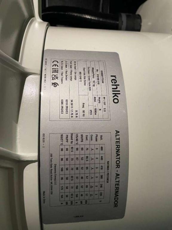 Rehlko KD66 - 66 kVA Generator - DPX-17006 Photo 16