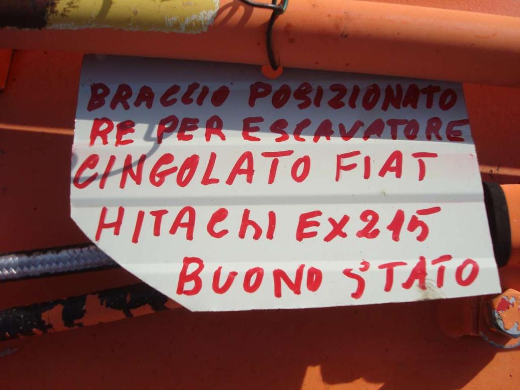 Bras positionneur pour Fiat Hitachi EX 215 Photo 5