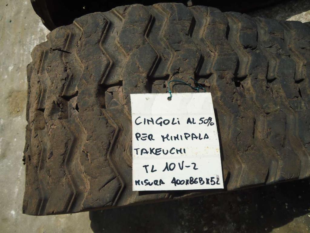Chenille caoutchouc pour Takeuchi TL10V-2 Photo 2