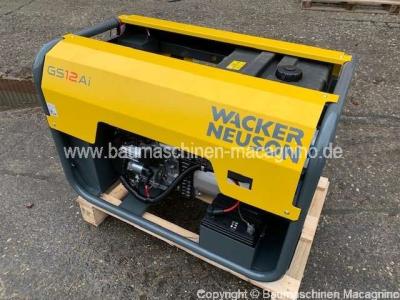 Wacker Neuson GS 12 AI en vente par Claudio Macagnino Baumaschinen