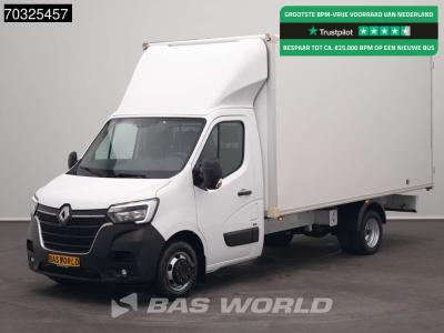 Renault Master 165PK Dubbellucht Bakwagen LED Airco Cruise Euro6 Meubelbak Koffer Airco Cruise control en vente par BAS World B.V.