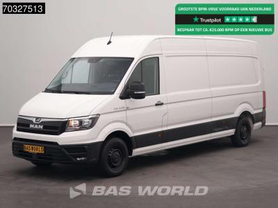 Man TGE 3.140 Automaat L4H3 Airco Cruise Camera Parkeersensoren v+a Euro6 L3H2 Airco Cruise control en vente par BAS World B.V.