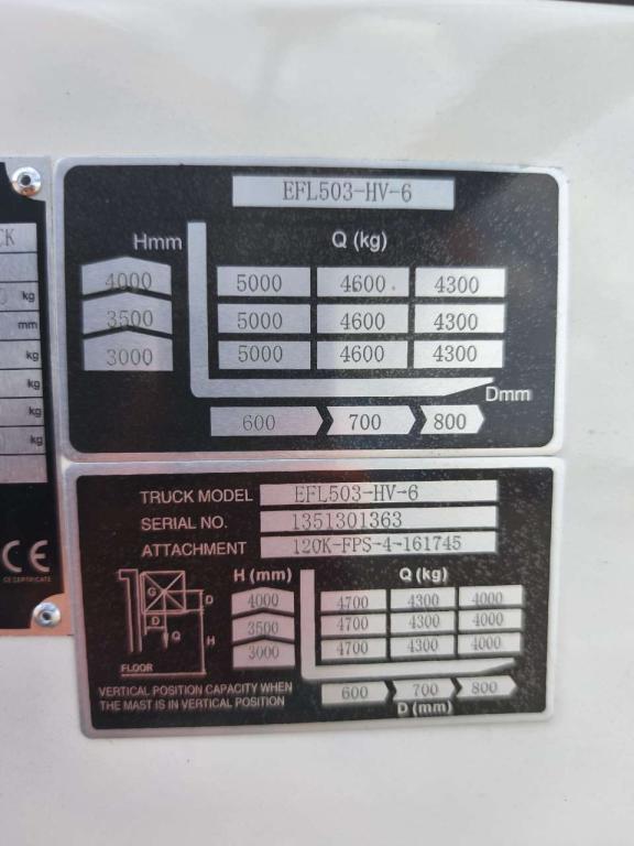 EP Equipment EFL503-HV-6 Photo 7