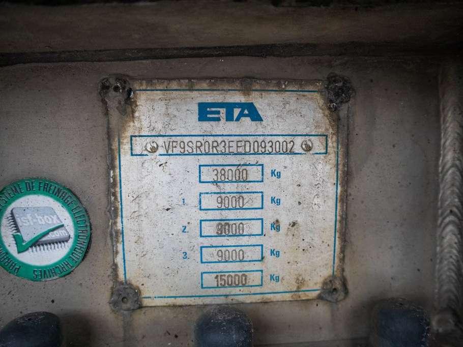ETA CITERNE LAIT/MILCH/MILK 29000L Photo 13