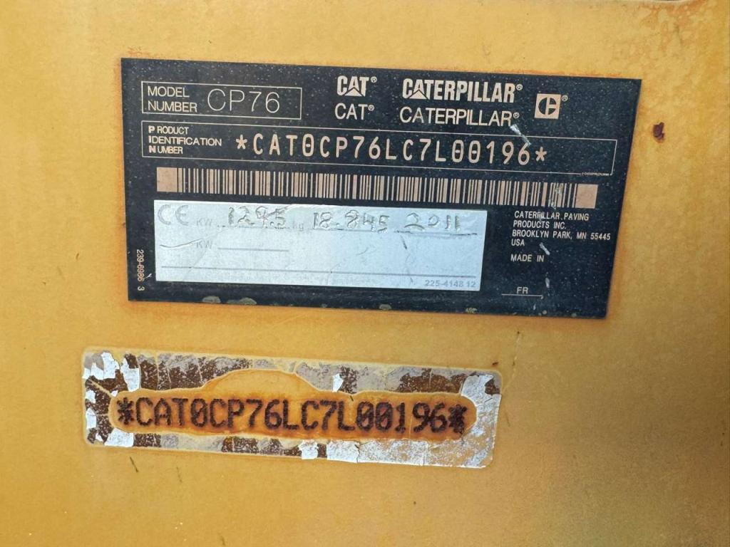 Caterpillar CP76 (19t) Photo 26