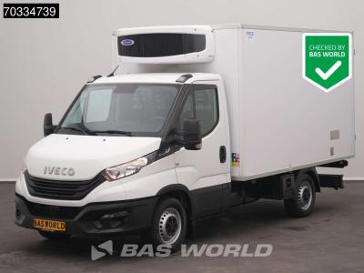 Iveco Daily 35S16 Automaat Koelwagen Vriezer Zijdeur Achterdeuren Carrier Xarios 5 Airco Camera Euro6 Bak en vente par BAS World B.V.