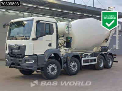 Man TGS 8X4 NEW! 12m3 Stetter Mixer Big-Axle Steelsuspension Automatic Euro 6 en vente par BAS World B.V.