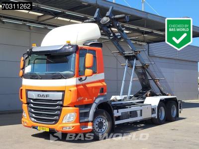 Daf CF 430 CF 6X2 NL-Truck NCH Cablesystem Lift Axle ACC Automatic Euro 6 en vente par BAS World B.V.