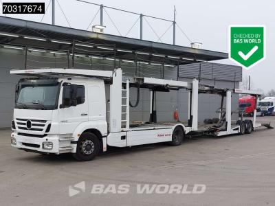 Mercedes-Benz Axor 1833 4X2 Kassbohrer SSV-01 car transporter combi 3-pedals Full Air Euro 3 en vente par BAS World B.V.