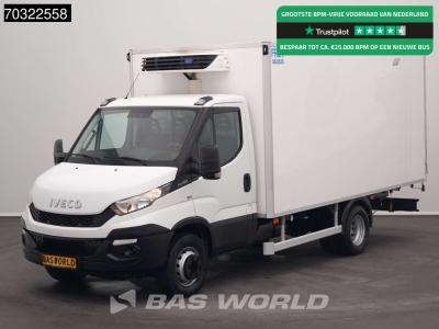 Iveco Daily 70C18 3.0L Lamberet Koelwagen Carrier Xarios 350 230v Stekker Dubbellucht Cruise Koel Koeler en vente par BAS World B.V.