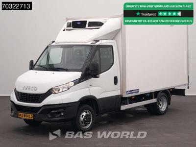 Iveco Daily 35C14 Lamberet Koelwagen Vriezer 230v Stekker Cruise Euro6 Koel Koeler Kühl Kühler Kühlkoffer en vente par BAS World B.V.
