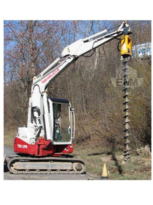 EMM Trivella per escavatore 2 / 4 ton Photo 3