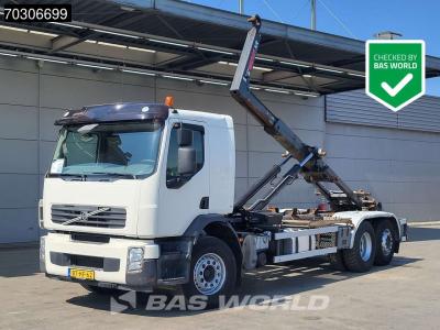 Volvo FE 280 6X2 21tons Hiab XR21S56S hooklift Lift+steering axle automatic Euro 5 en vente par BAS World B.V.