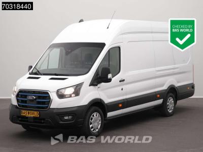 Ford e-Transit 184pk Elektrisch 68kWh 317km WLTP L4H3 Hoog Dak Navi Airco Cruise Parkeersensoren v+a SYN en vente par BAS World B.V.