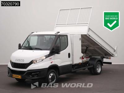 Iveco Daily 35C16 3.0L Kipper met Kist Dubbellucht 3,5t Trekhaak Navi Airco Cruise Camera Euro6 Tipper Be en vente par BAS World B.V.
