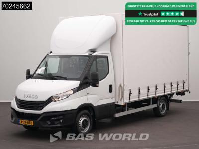 Iveco Daily 35S18 3.0L Laadklep Schuifzeilen Airco Cruise Bakwagen Meubelbak Zeilenwagen Schuifzeil Plane en vente par BAS World B.V.