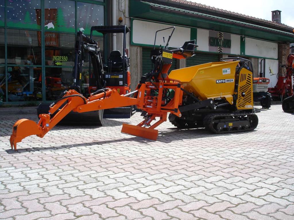 Kato Imer CARRY 107 DUMPER CON BRACCIO ESCAVATORE Photo 12