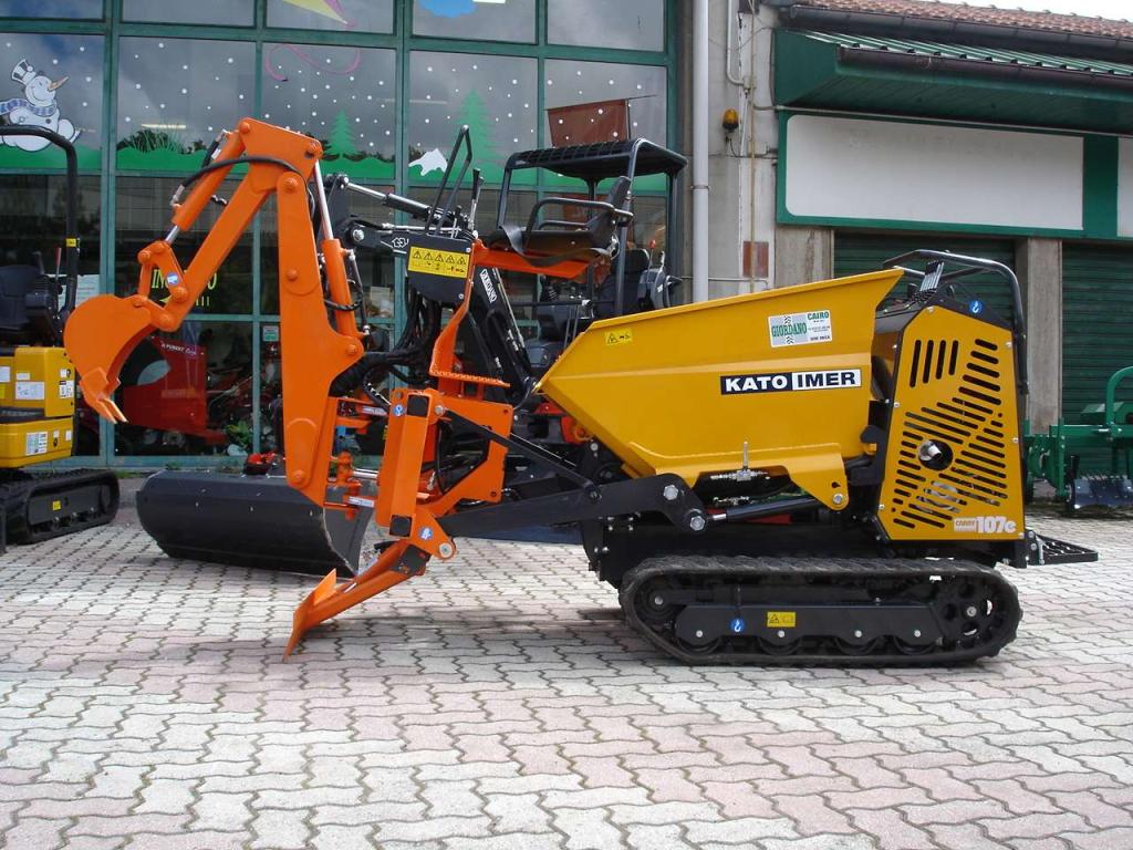Kato Imer CARRY 107 DUMPER CON BRACCIO ESCAVATORE Photo 15