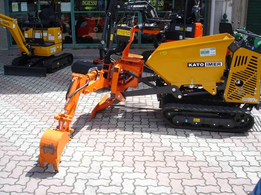 Kato Imer CARRY 107 DUMPER CON BRACCIO ESCAVATORE Photo 20