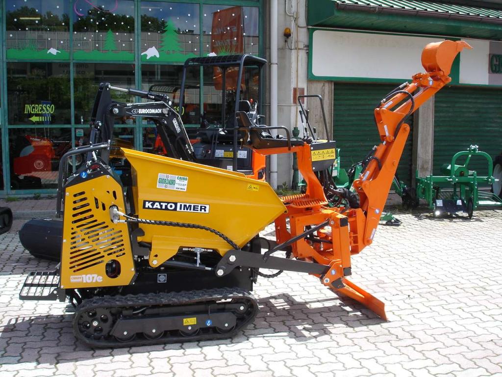 Kato Imer CARRY 107 DUMPER CON BRACCIO ESCAVATORE Photo 26
