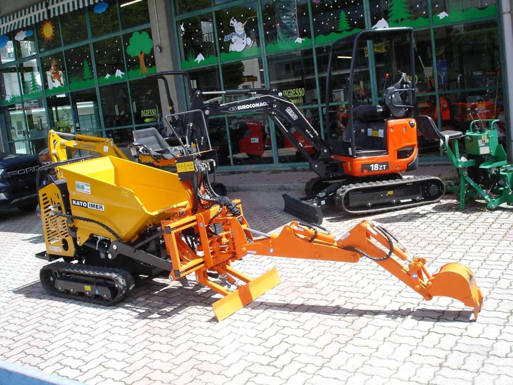 Kato Imer CARRY 107 DUMPER CON BRACCIO ESCAVATORE Photo 5