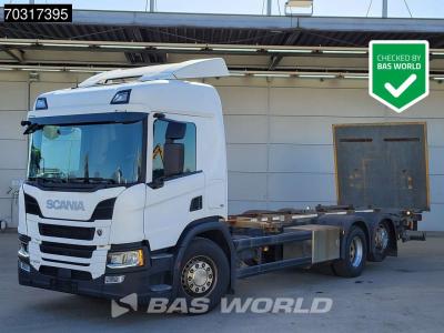 Scania P500 P 6X2 Full Air Zepro 2500kg Ladebordwand Lift-Lenk Asche Retarder Automatic en vente par BAS World B.V.