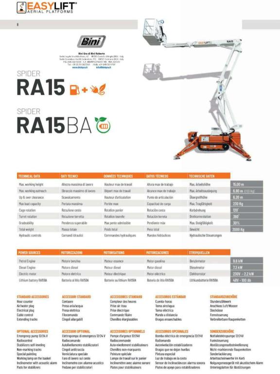 Easy Lift RA15 Photo 15
