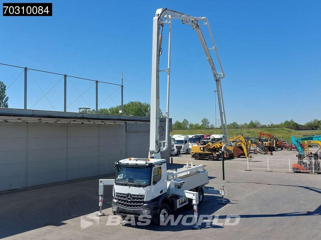 Mercedes-Benz Arocs 2843 Arocs 6X4 NEW! 31mtr 4x extendable Bonneux concrete pump Remote Control Euro 6 Photo 13