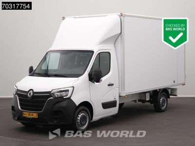 Renault Master 145PK Bakwagen Achterdeuren LED Airco Cruise Euro6 Meubelbak Koffer A/C Cruise control en vente par BAS World B.V.