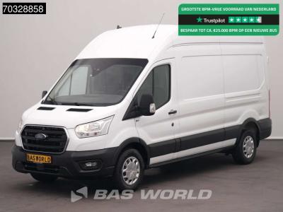 Ford Transit 130pk Hoog Dak L3H3 ACC Navi Trekhaak Airco Camera CarPlay Parkeersensoren v+a Euro6 L3 Hig en vente par BAS World B.V.