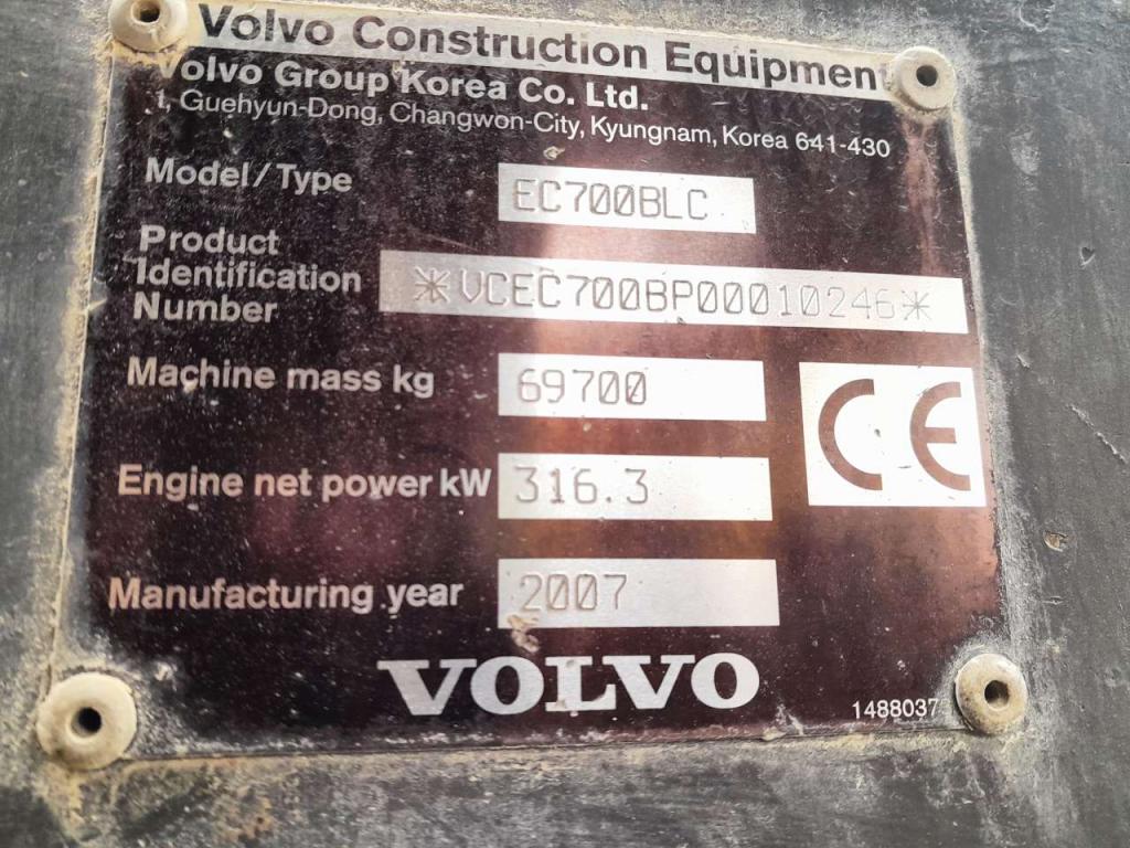 Volvo EC700B LC Photo 14