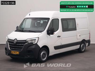 Renault Master 135PK Dubbel Cabine L2H2 LED Airco Cruise Camera Parkeersensoren Werkplaatsinrichting Euro6 en vente par BAS World B.V.