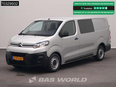 Citroen Jumpy 122pk Dubbel Cabine L3H1 Trekhaak Airco Cruise Parkeersensoren Euro6 L3 Long DC Doka Mixto Ai en vente par BAS World B.V.