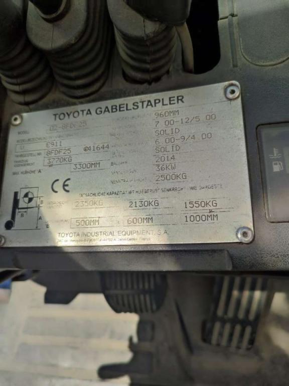 Toyota 02-8FDF25 Photo 7