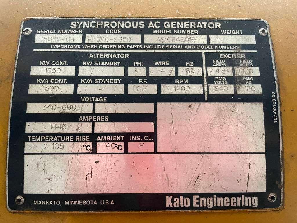 Caterpillar 3512B - Land Drilling module - 995 ekW - DPX-12674 Photo 17
