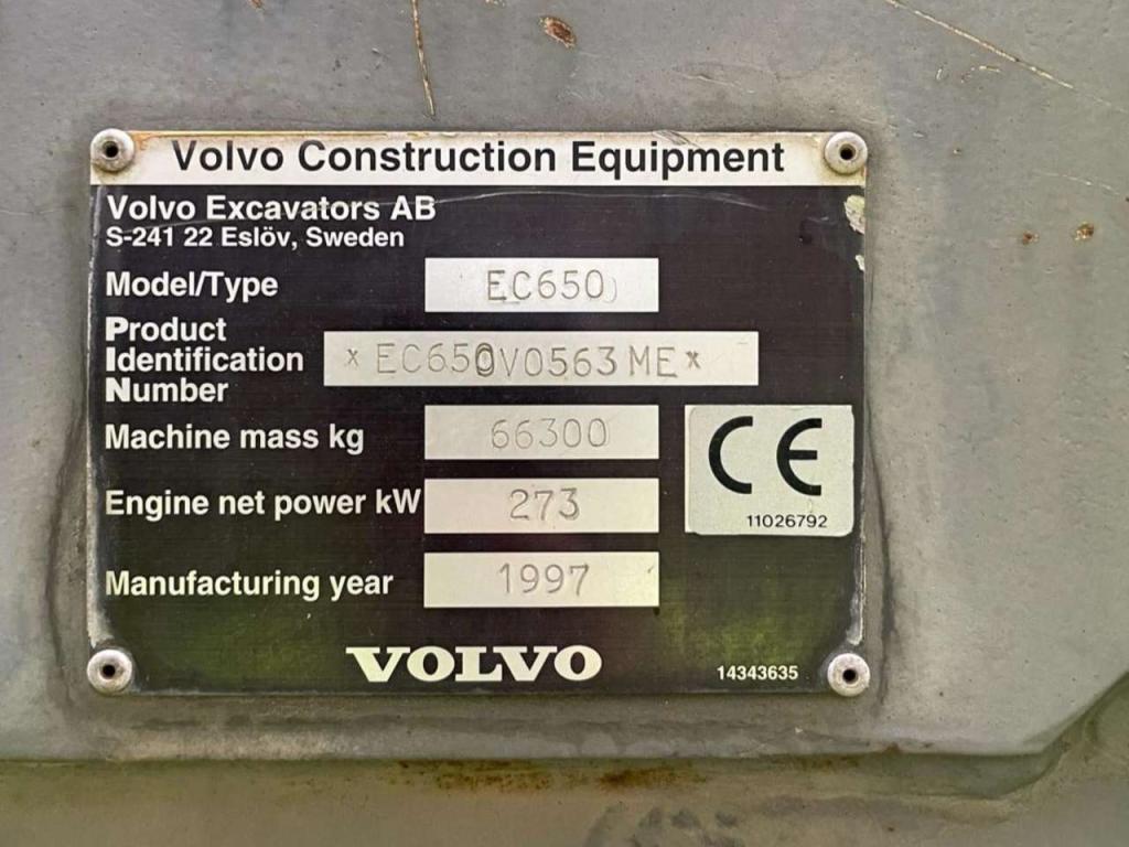 Volvo EC650 Photo 9