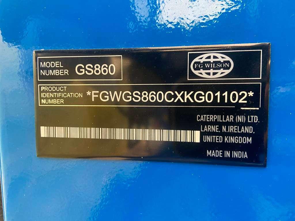 FG Wilson P1100-E1- 1.100 kVA Open Genset - DPX-16027-O Photo 17