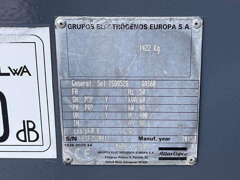 Atlas Copco QAS 60 Photo 5