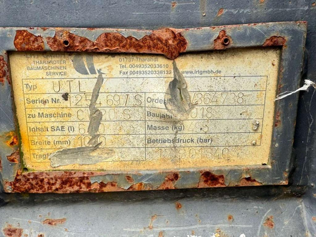 Verachtert Verachtert Excavation bucket 1000mm CW20/30/40S Photo 10