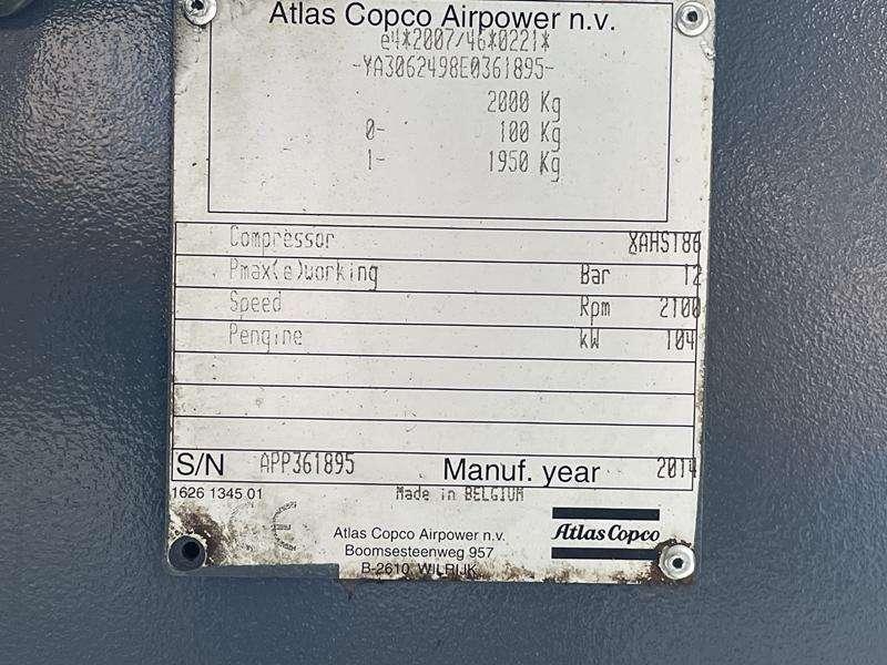Atlas Copco XAHS 186 Photo 4