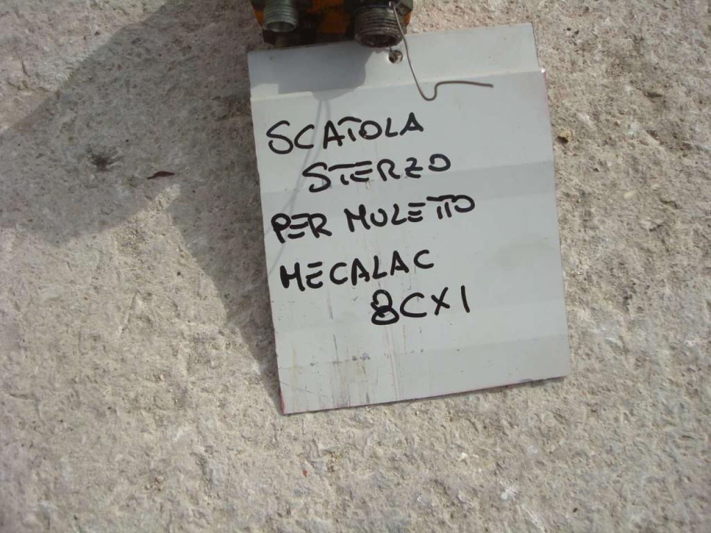 Boîtier de direction pour per Muletto Mecalac 8CXI Photo 4