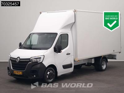 Renault Master 165PK Dubbellucht Bakwagen LED Airco Cruise Euro6 Meubelbak Koffer A/C Cruise control en vente par BAS World B.V.
