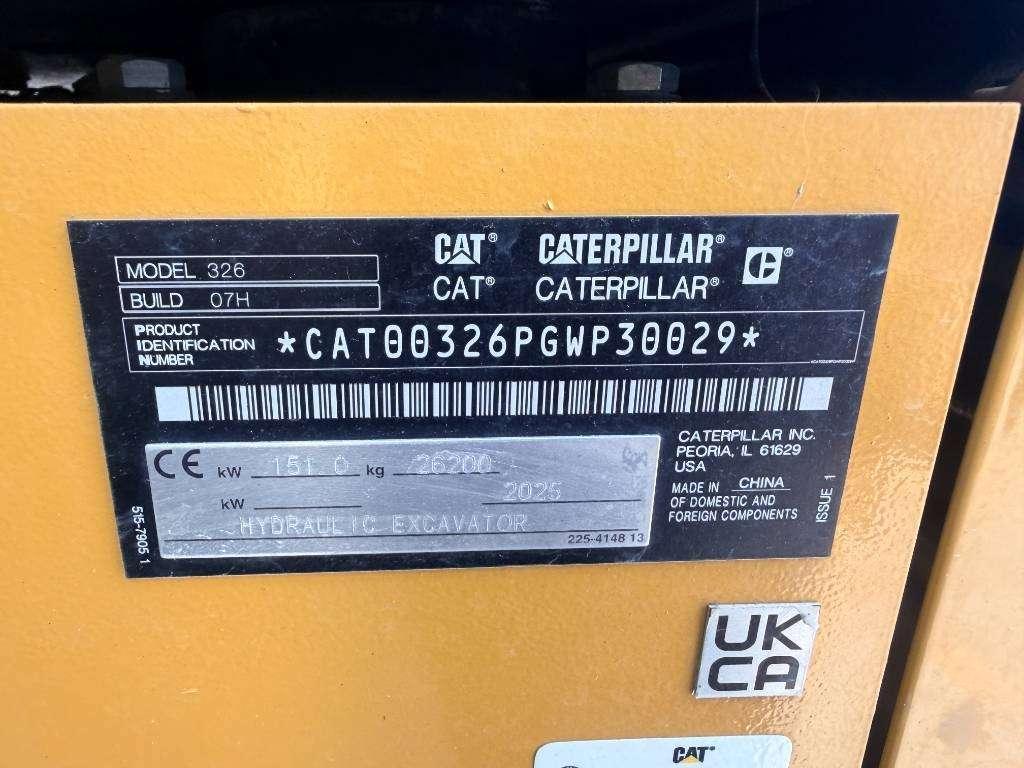 Caterpillar 326 07H SLR - 18m Super Long Reach Photo 11