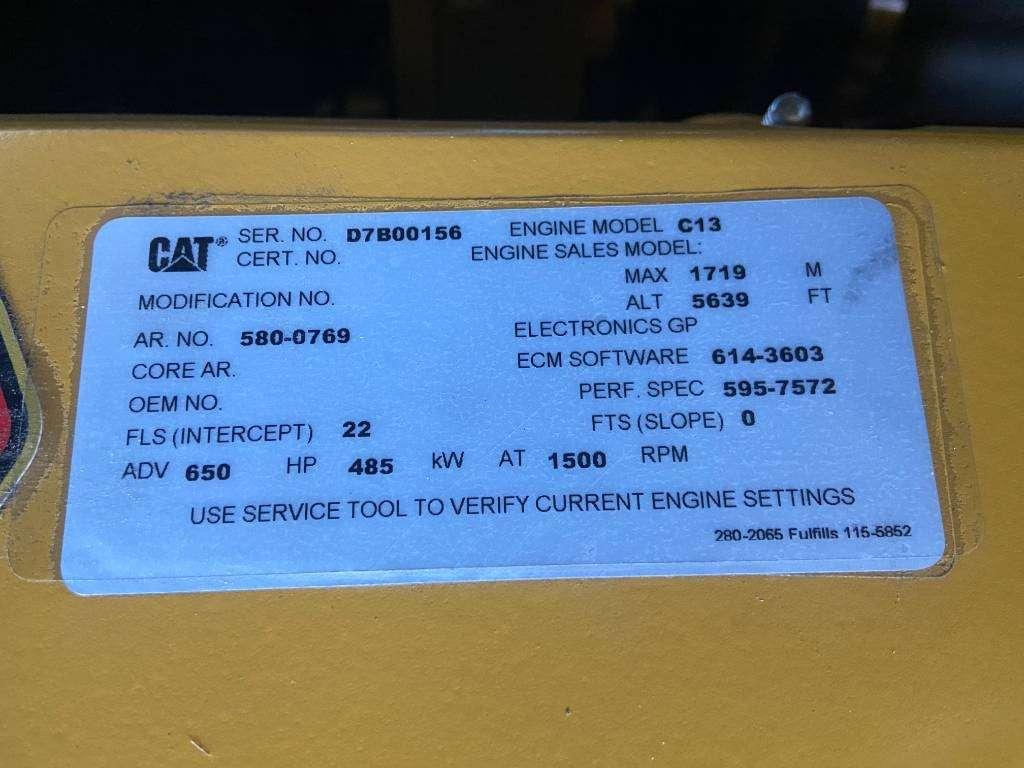 Caterpillar DE550GC - 550 kVA Stand-by Generator - DPX-18221 Photo 16
