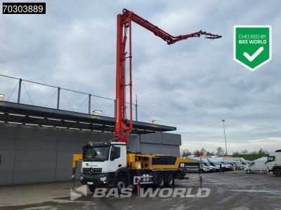 Mercedes Arocs 2640 Arocs 6X4 Belgium Truck Putzmeister 36mtrs Concrete Pump Euro 6 en vente par BAS World B.V.