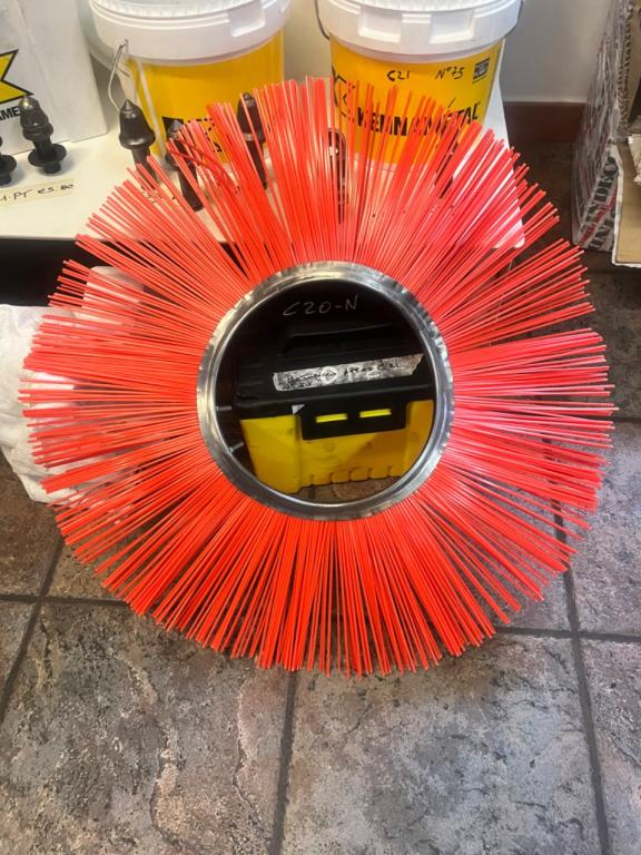 Brosse balayeuse pour Cangini Photo 2