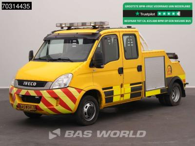 Iveco Daily 50C17 3.0L Dubbellucht 170PK Servicevoertuig Dubbel Cabine Airco Cruise Camera Lier Zwaailamp en vente par BAS World B.V.